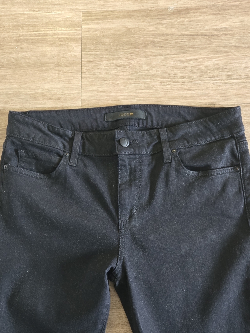 Joe's Jeans Women's Mid Rise Skinny Black Jeans Size 31